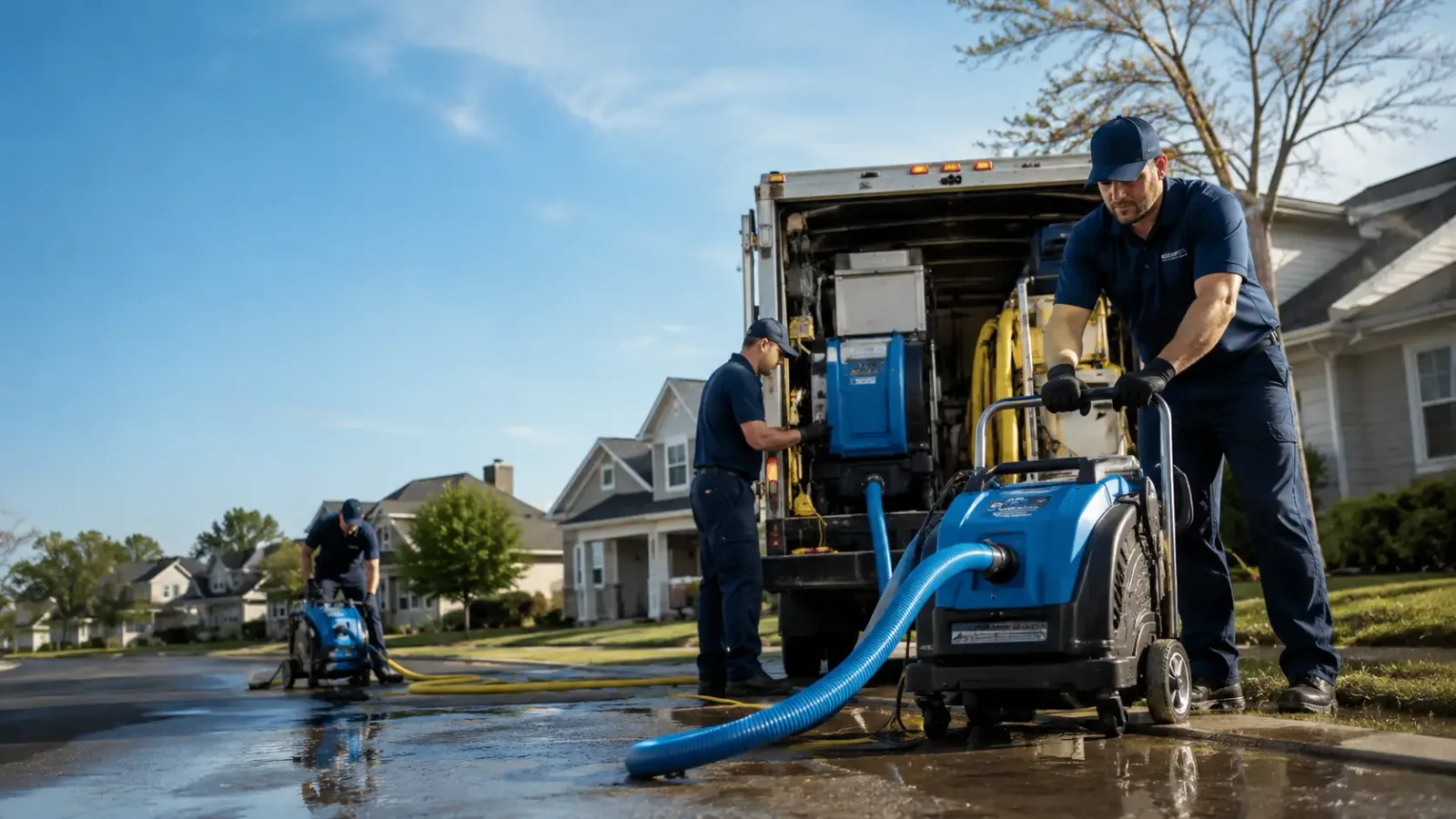 Flood Damage Cleanup in Sunland Park, NM